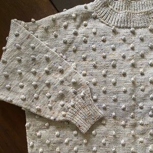 Misha & Puff style popcorn sweater